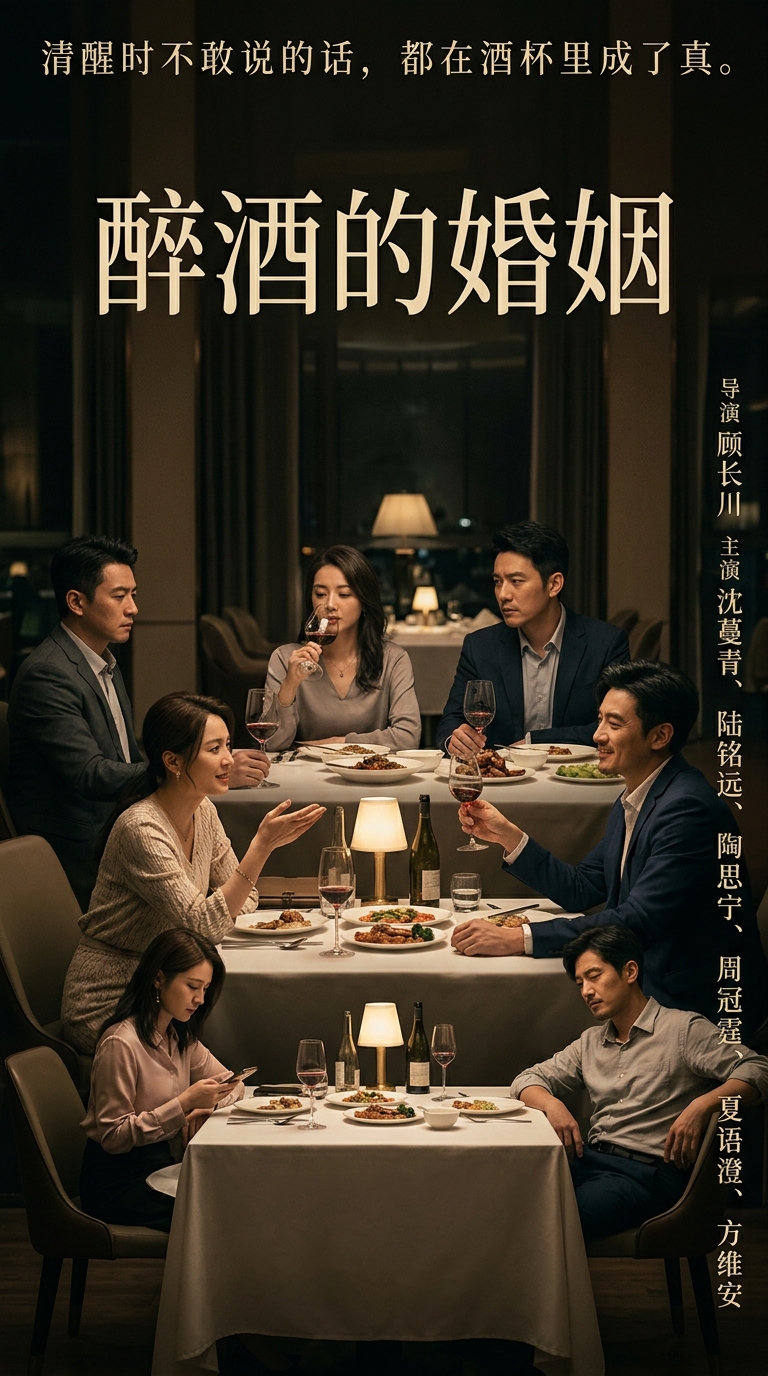 《醉酒的婚姻》剧照：沈蔓青独自坐在长椅上