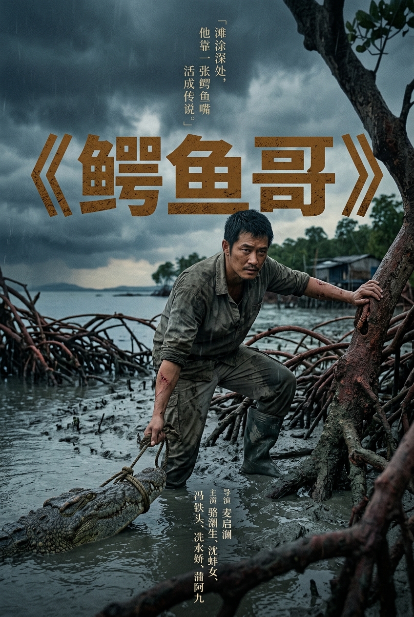 《鳄鱼哥》海报
